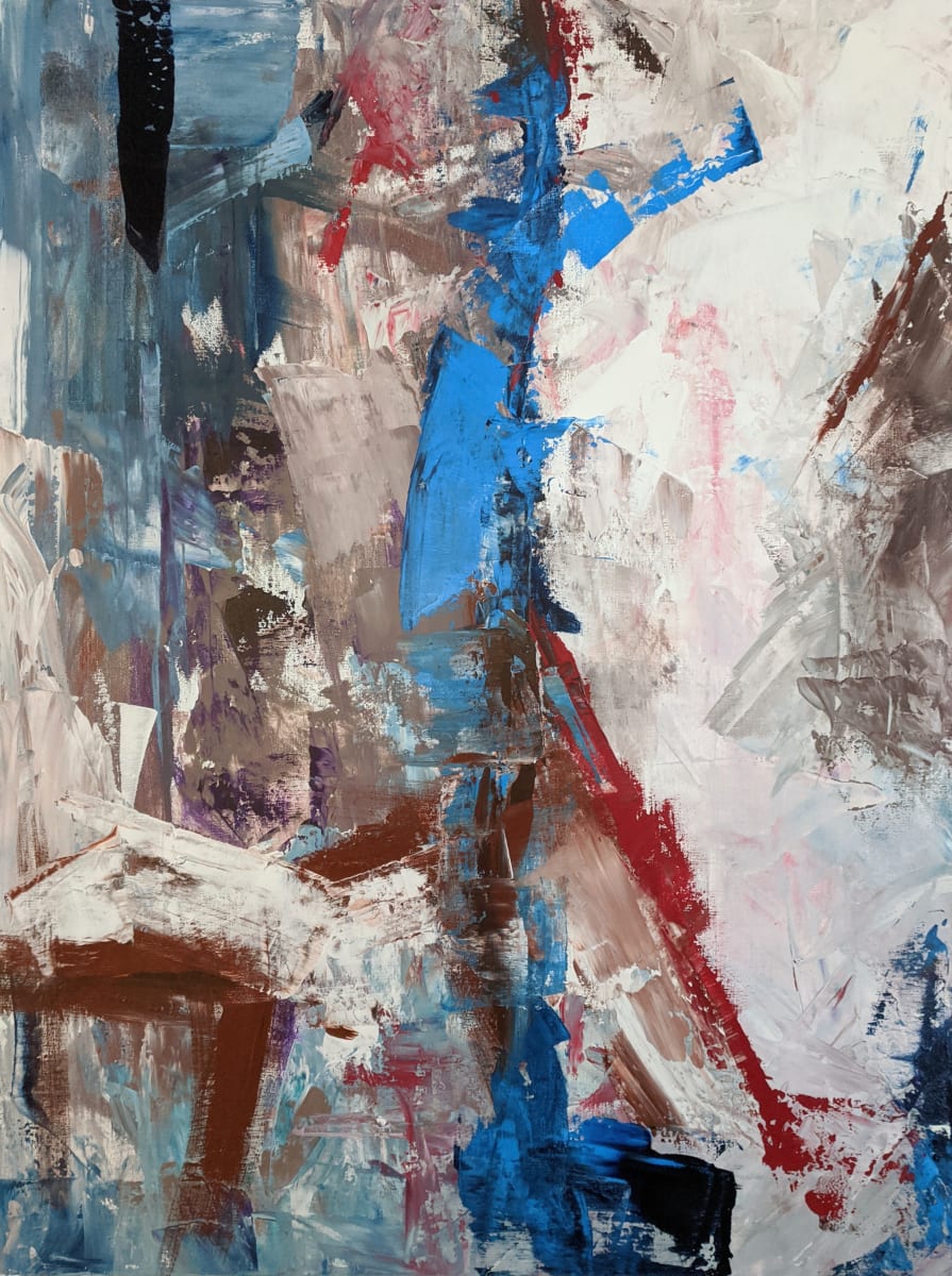 The Painter in Motion by Kim Hill-Goddette 