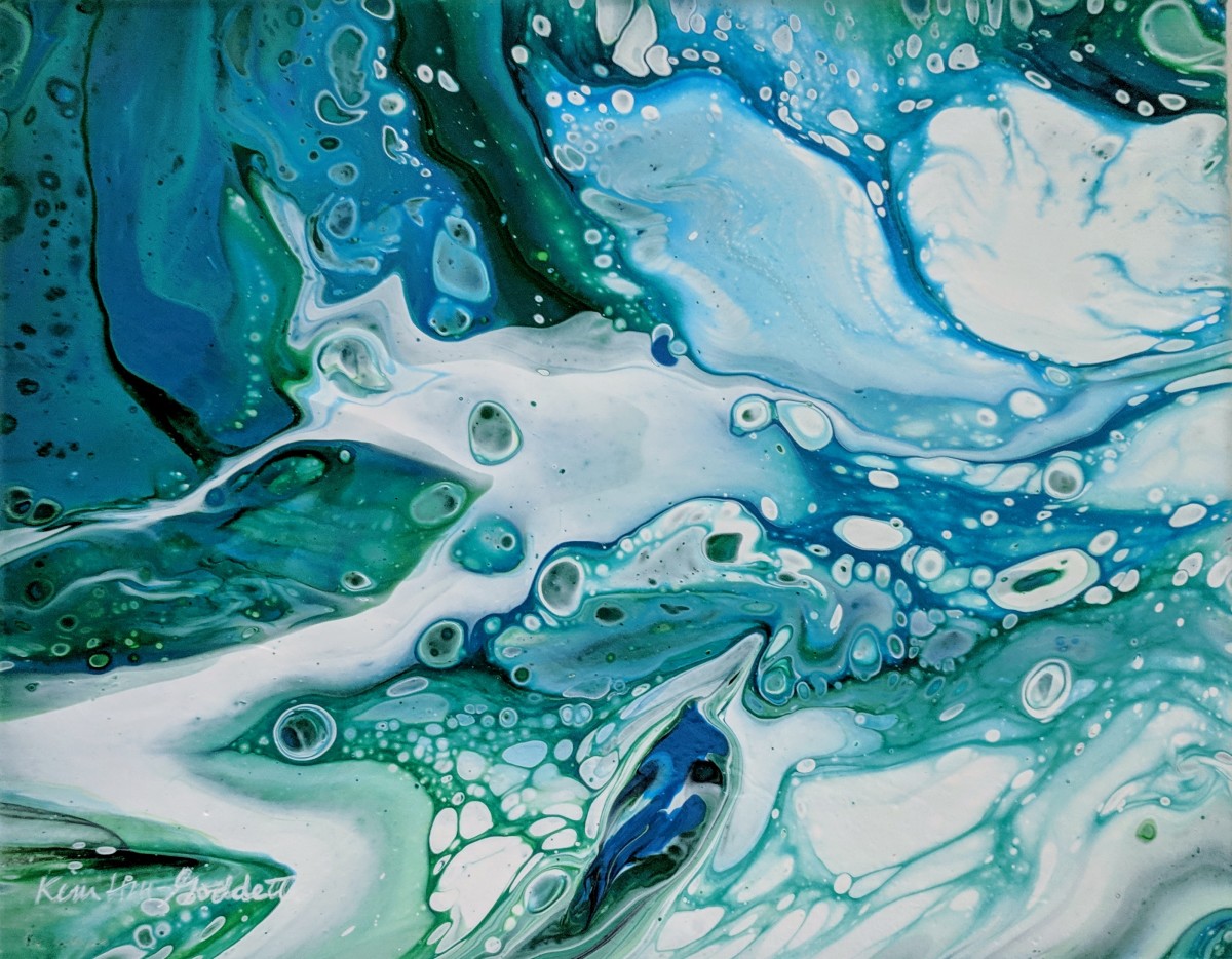 Albino Ray by Kim Hill-Goddette 