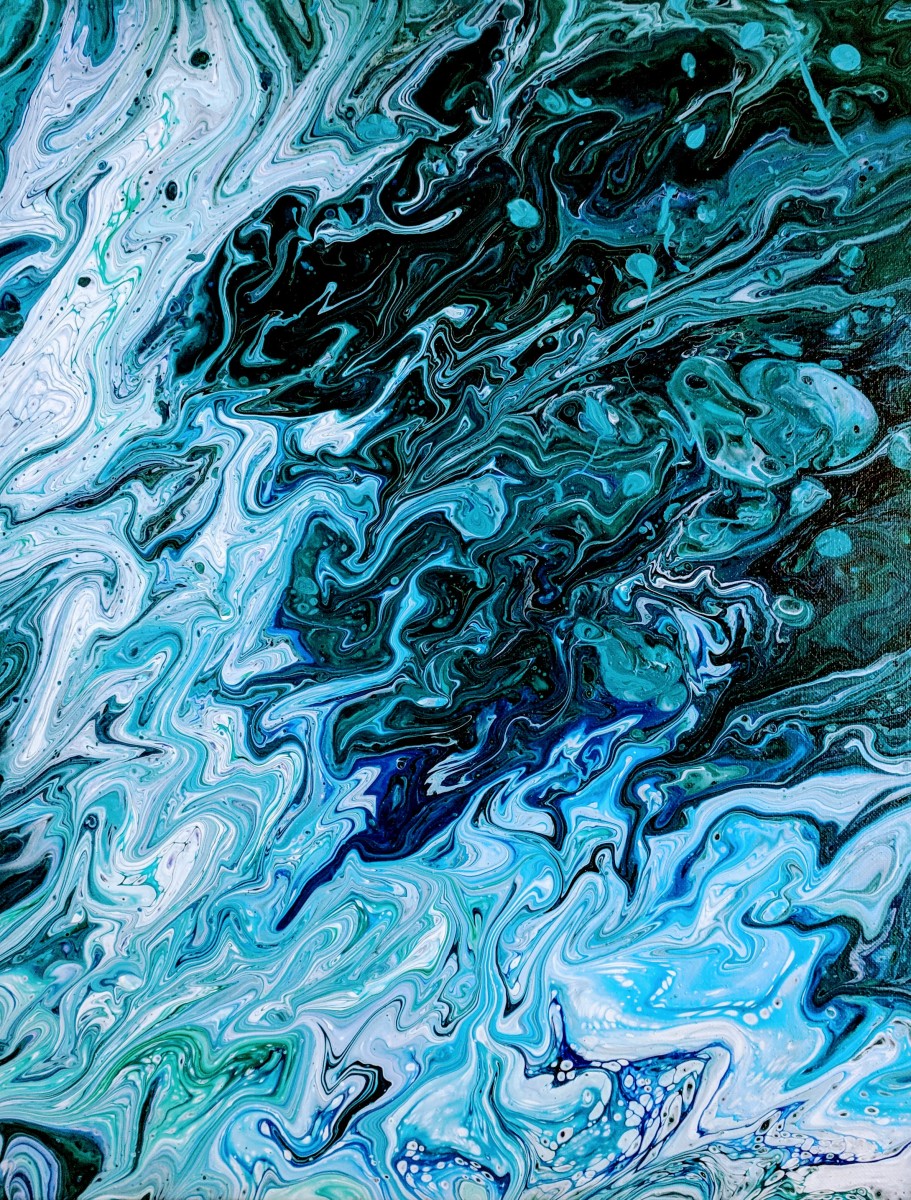 Blue Abyss by Kim Hill-Goddette, Image 1.