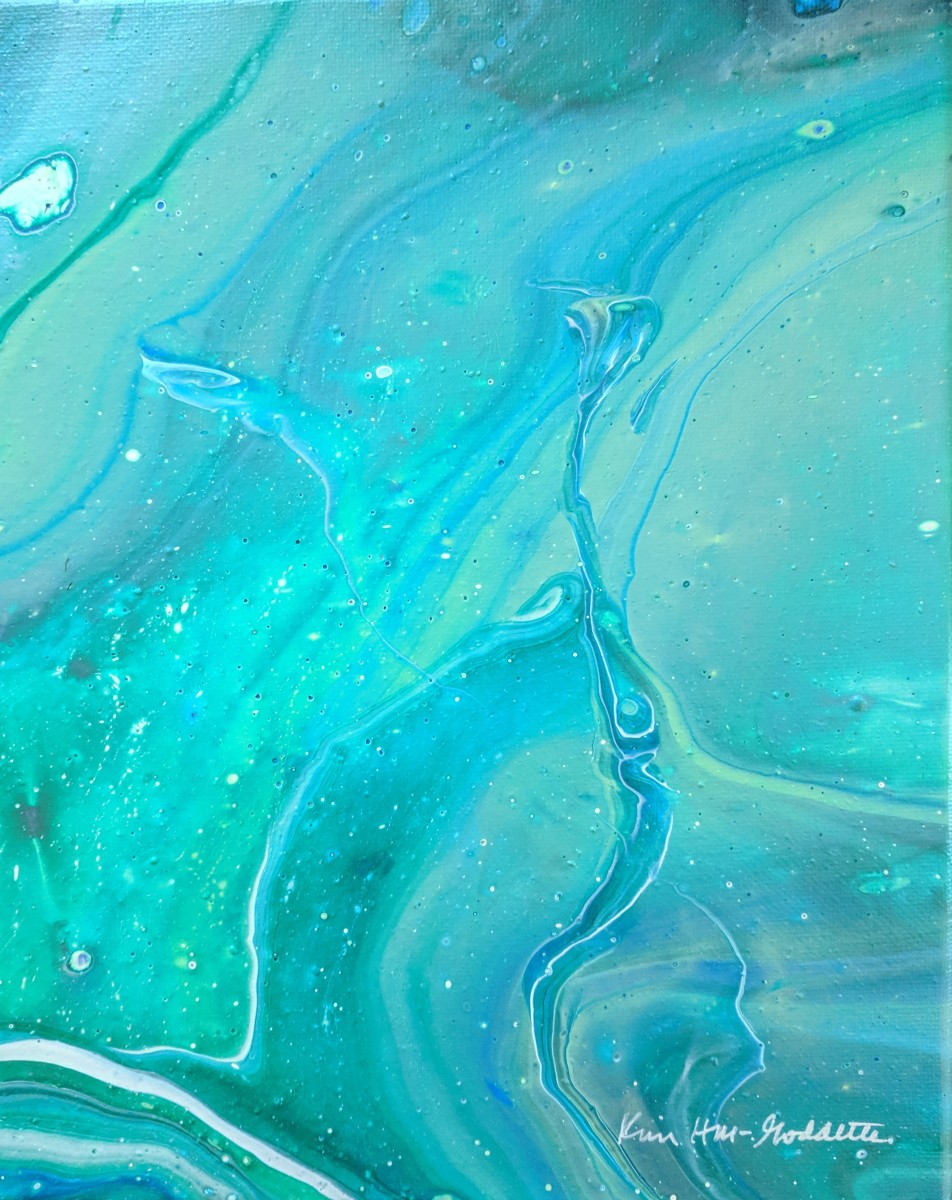 Green Nebula by Kim Hill-Goddette, Image 1.