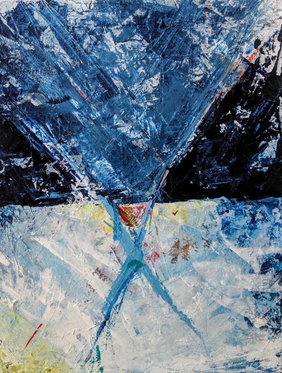 Ice Skating by Kim Hill-Goddette 