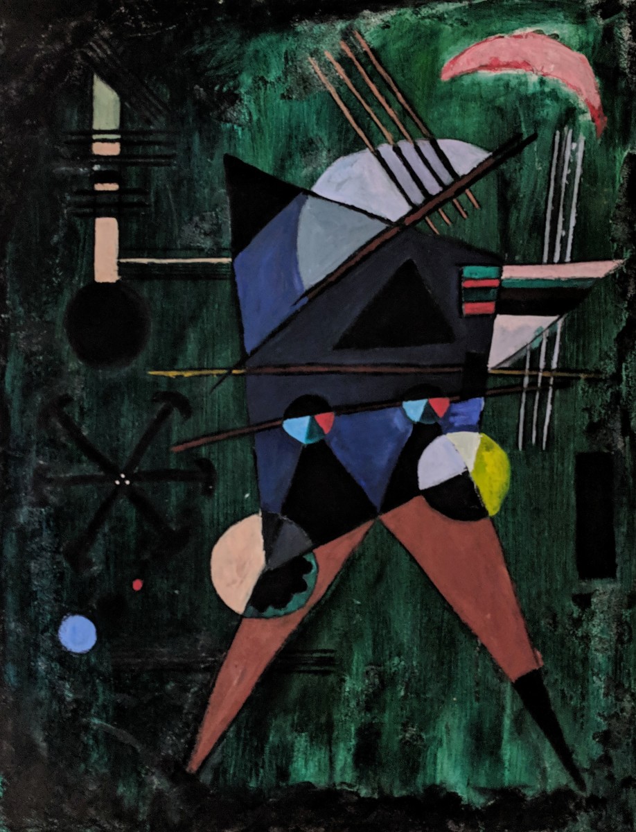 Kandinsky Reproduction by Kim Hill-Goddette, Image 1.