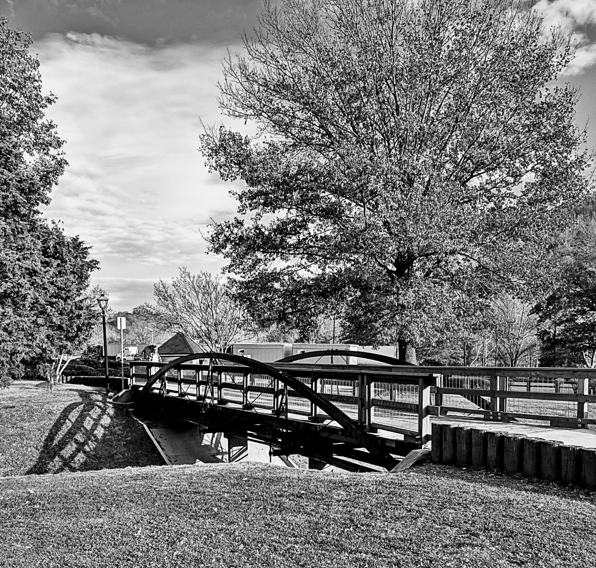 Metal Bridge b. 1878 Elliston VA (#0135) by Kim Hill-Goddette, Image 1.