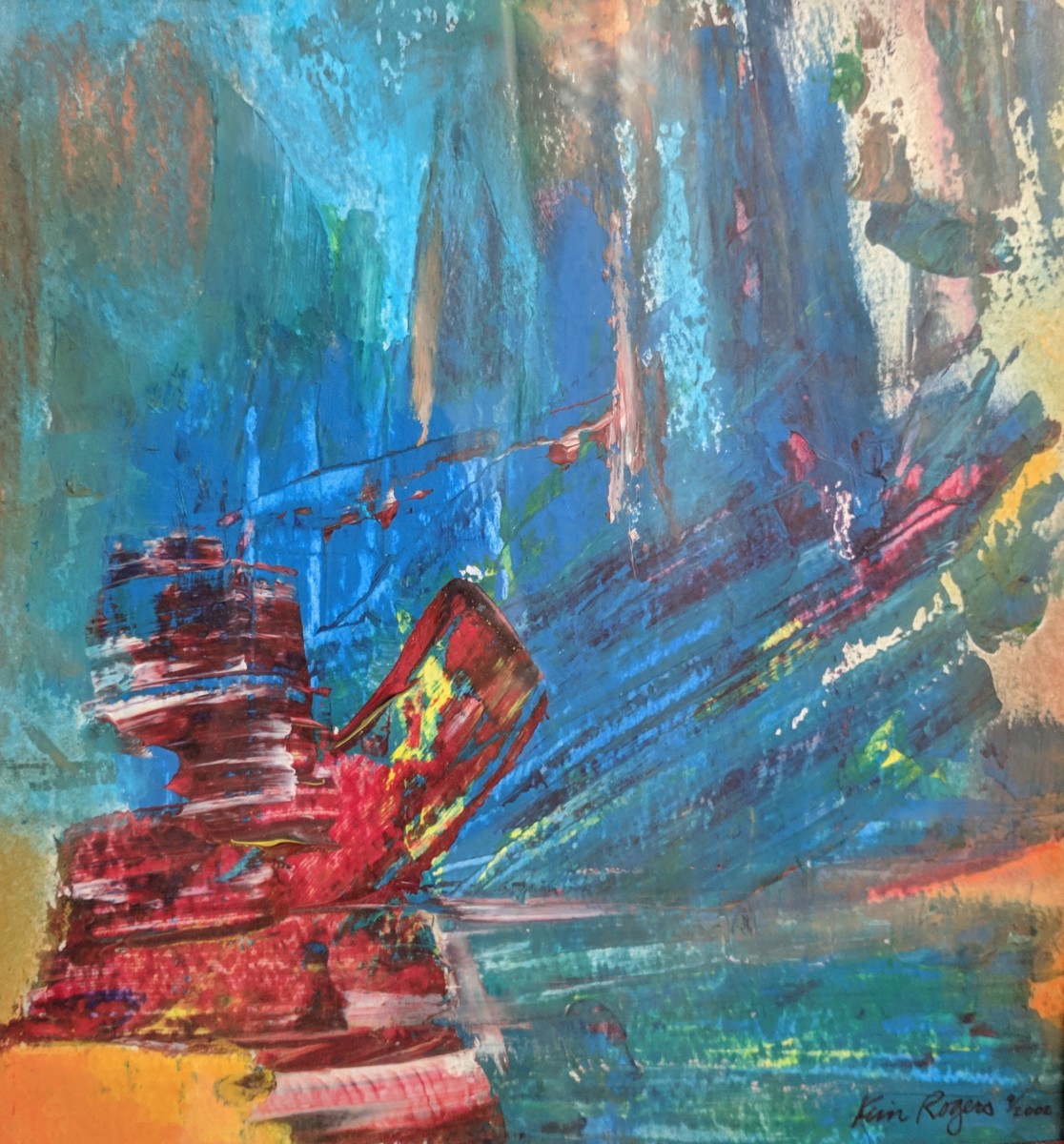 Sea Fight by Kim Hill-Goddette, Image 1.