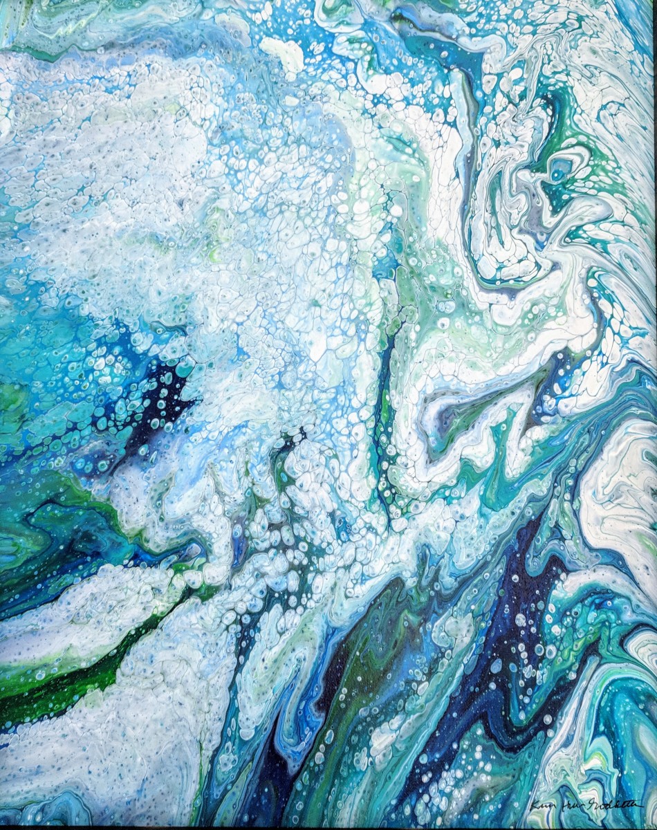 Sea Foam by Kim Hill-Goddette 