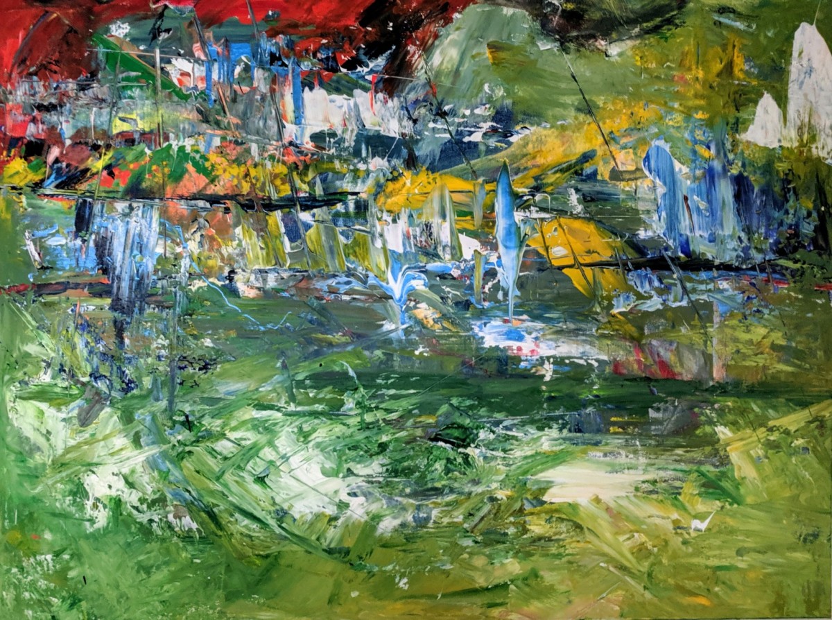 Scape Verde (#0159) by Kim Hill-Goddette 