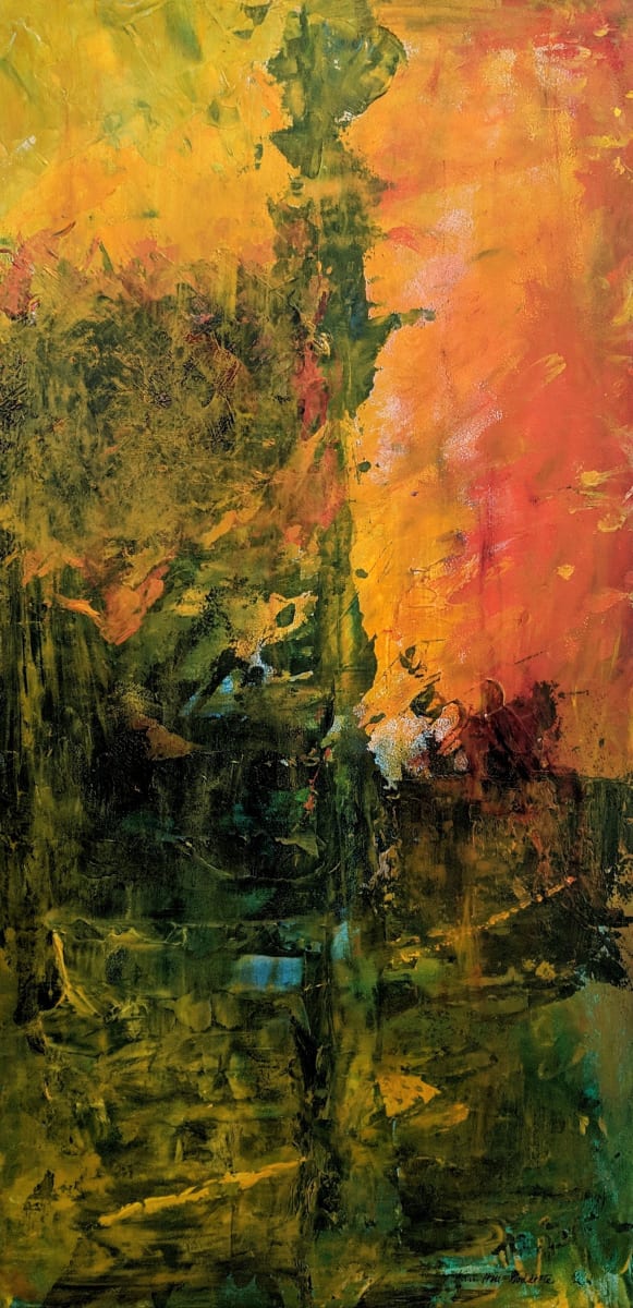 Untitled Orange (#0027) by Kim Hill-Goddette, Image 1.