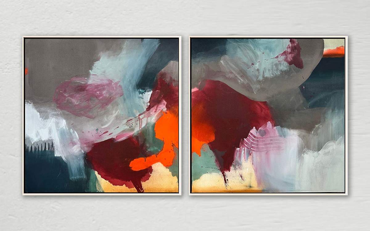 Jump In The Line Diptych by Paige Ring, Image 4.