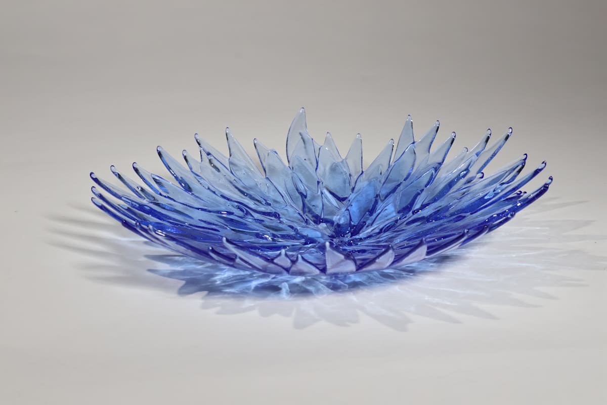 Blauwe bloem by Linda van Huffelen  Image: Blauwe bloem