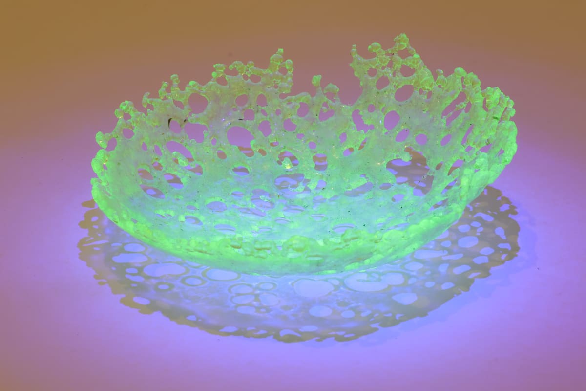 Fragilis 4 by Linda van Huffelen  Image: Fragilis 4 in UV licht