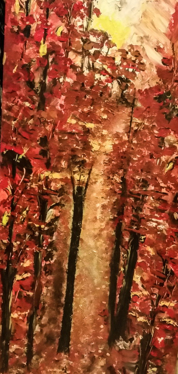 To Where it Bent in the Undergrowth by Marlynn Rutenberg 