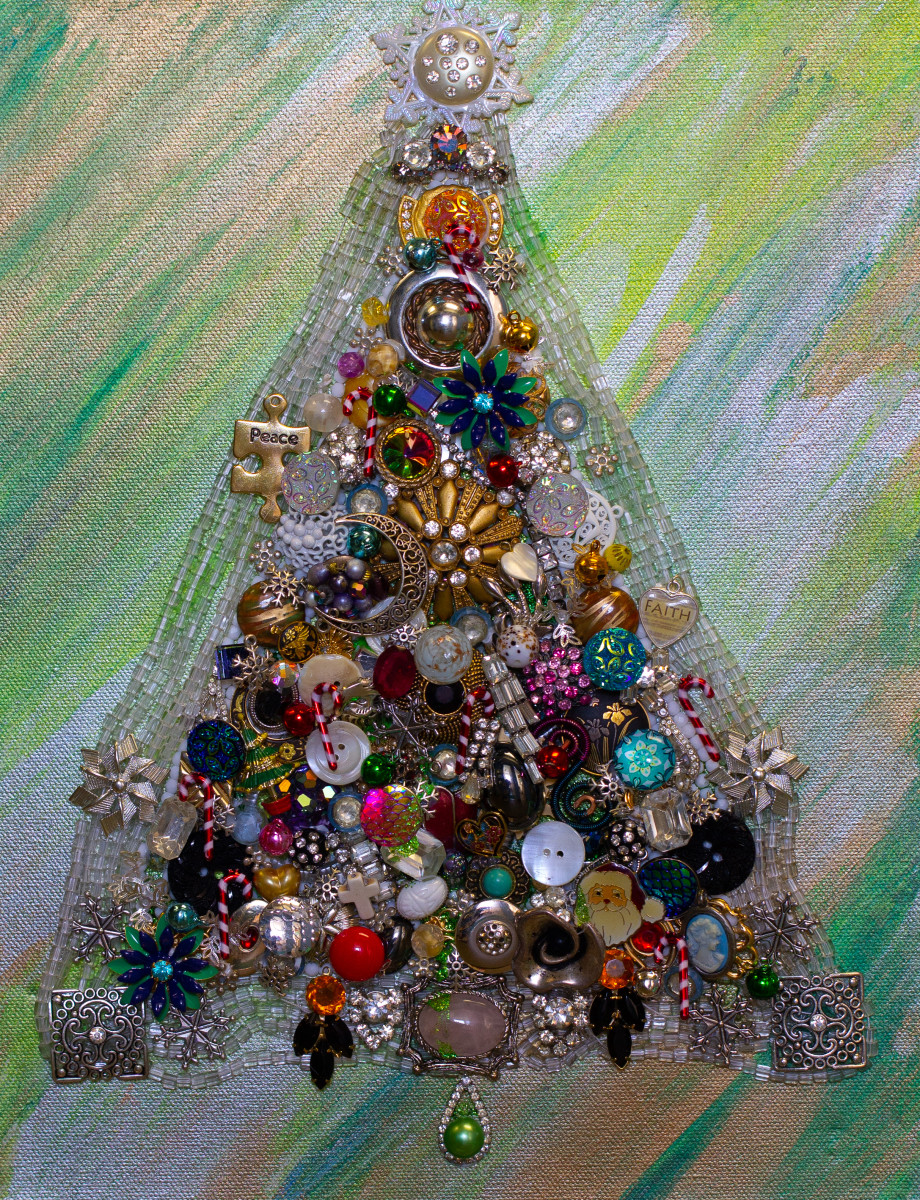 Christmas Tree III by Marlynn Rutenberg 