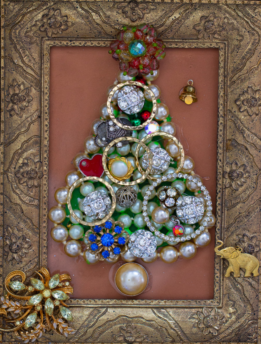 Christmas_Tree_2018 Vintage by Marlynn Rutenberg 