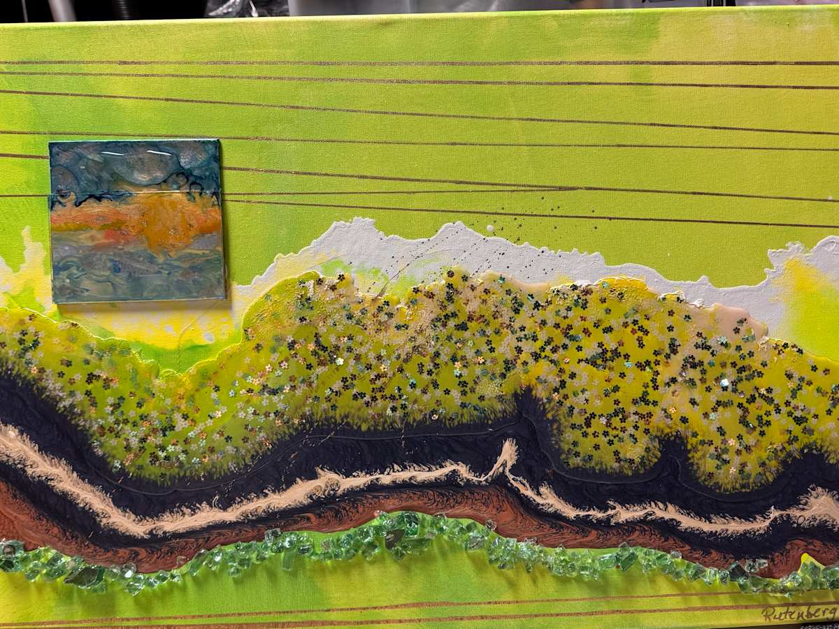 LEFTOVER BRILLIANCE “3” by Marlynn Rutenberg 