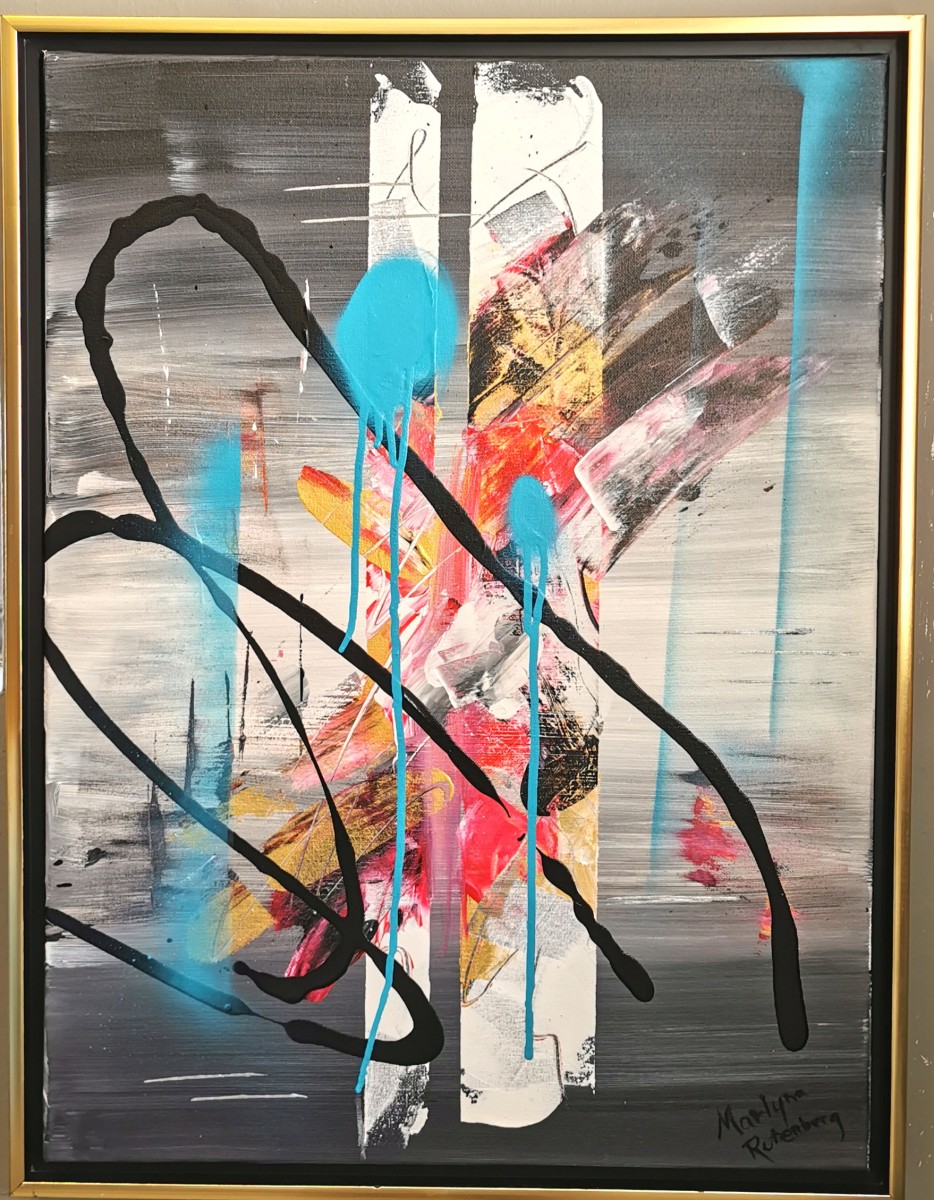 Razzle Dazzle (Framed) by Marlynn Rutenberg 