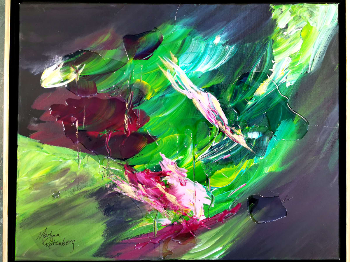 I'm Holding On (Framed) by Marlynn Rutenberg 