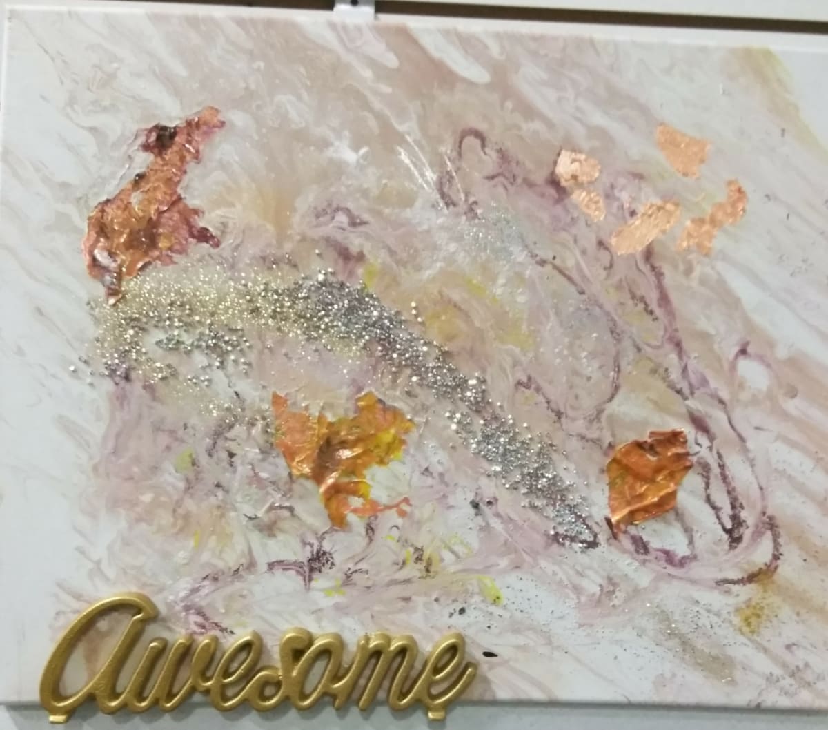 Awesome, of Course (framed) by Marlynn Rutenberg 