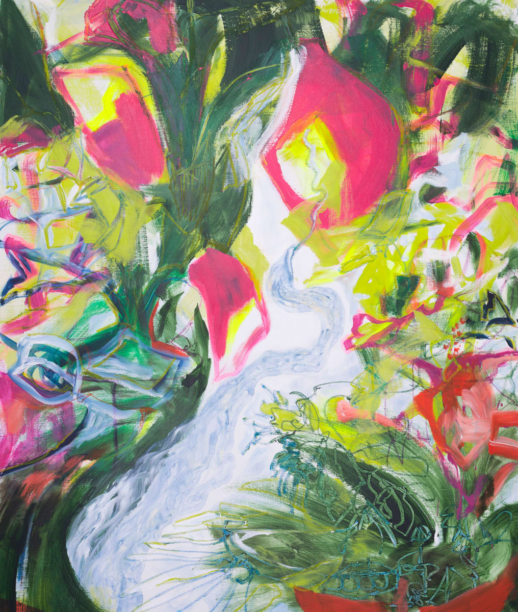 In My Kingdom / W moim królestwie by Dorota Lapa-Maik  Image: Dorota Lapa-Maik, 'In My Kingdom', acrylic and pastel on canvas, 2023