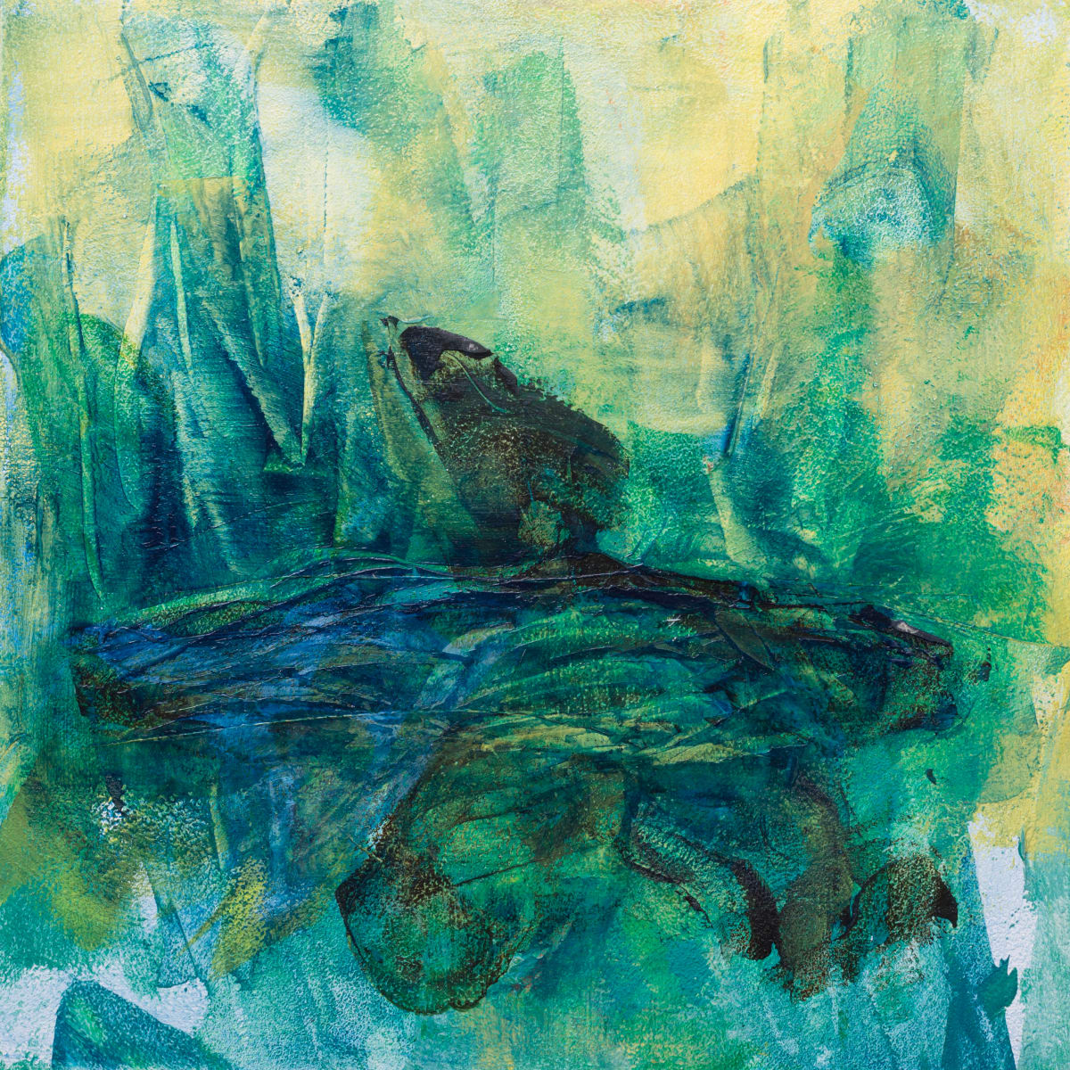 Moment no 123 / Chwila nr 123 by Dorota Lapa-Maik  Image: Dorota Łapa-Maik, Moment no 123 / Chwila nr 123, acrylic on panel / akryl na płycie, 2022