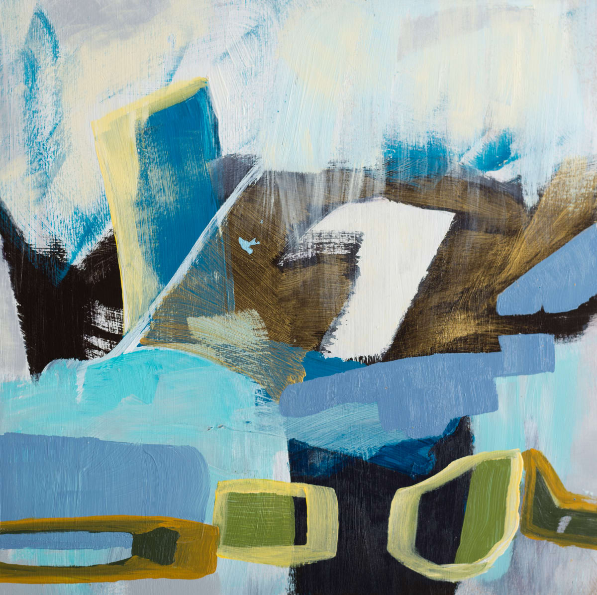 Moment no 12 / Chwila nr 12 by Dorota Lapa-Maik  Image: Dorota Łapa-Maik, Moment no 12 / Chwila nr 12, acrylic on panel / akryl na płycie, 2021