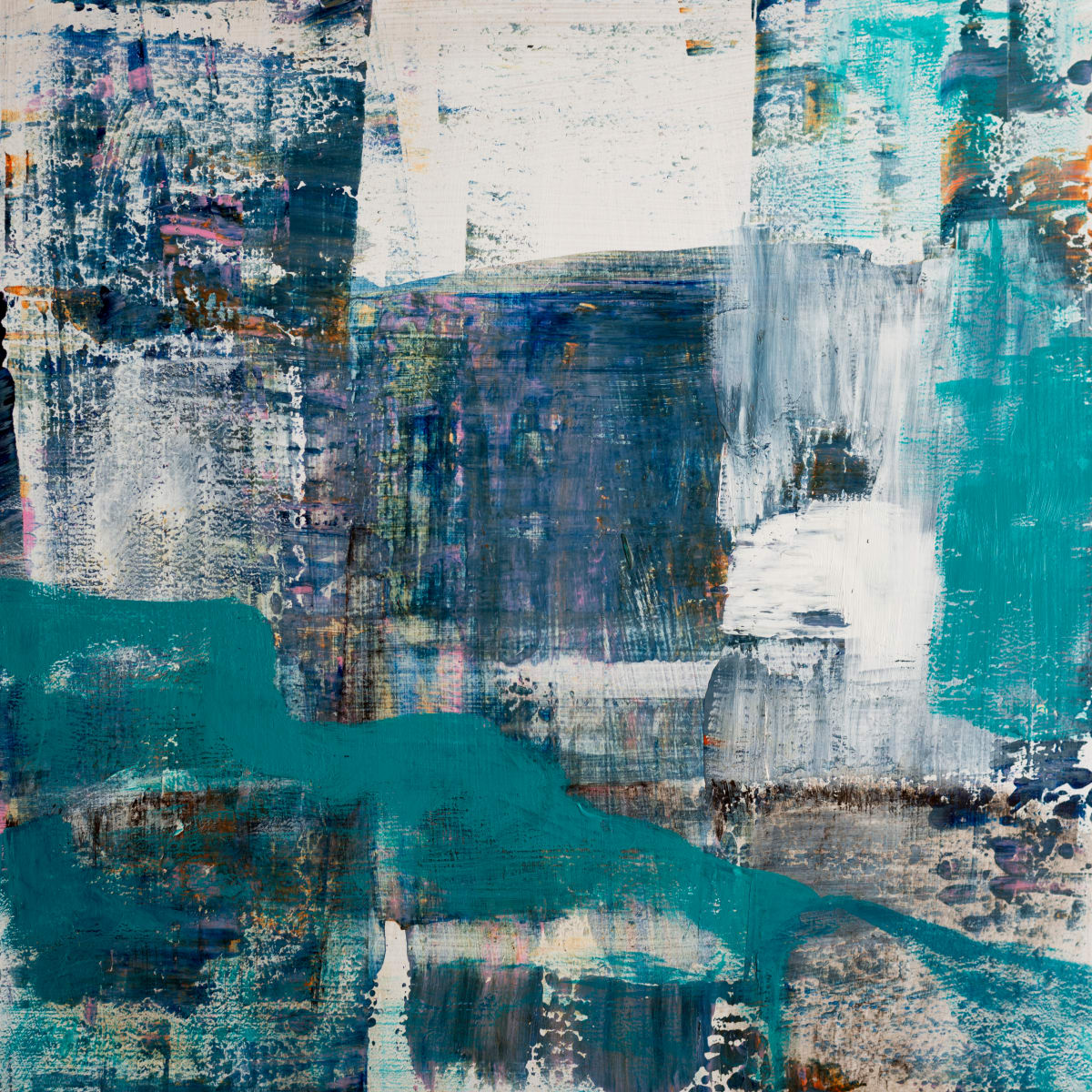 Moment no 18 / Chwila nr 18 by Dorota Lapa-Maik  Image: Dorota Łapa-Maik, Moment no 18 / Chwila nr 18, acrylic on panel / akryl na płycie, 2021