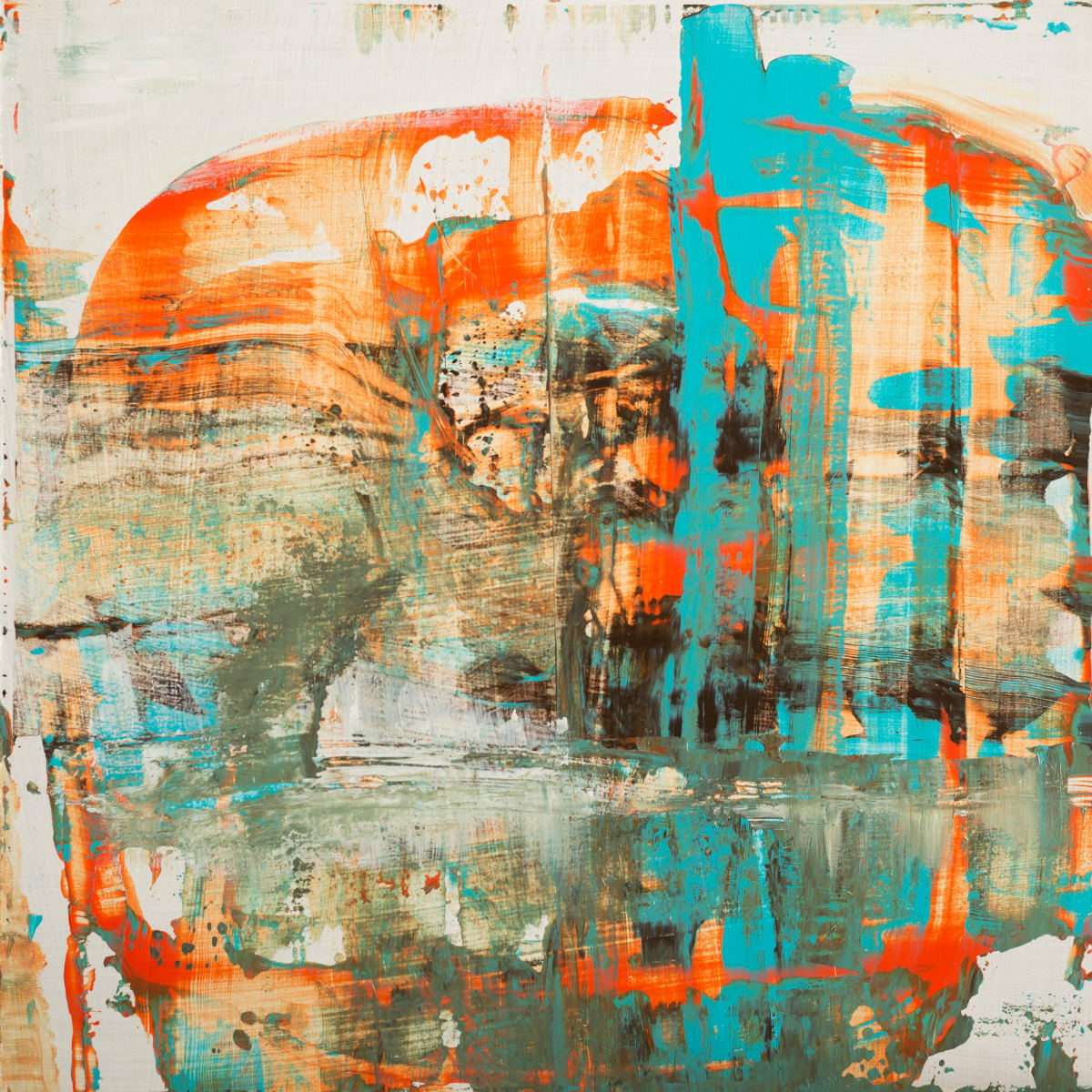 Moment no 25 / Chwila nr 25 by Dorota Lapa-Maik  Image: Dorota Łapa-Maik, Moment no 25 / Chwila nr 25, acrylic on panel / akryl na płycie, 2021