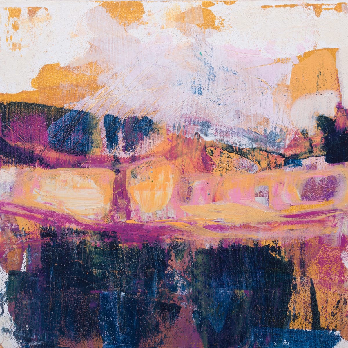 Moment no 42 / Chwila nr 42 by Dorota Lapa-Maik  Image: Dorota Łapa-Maik, Moment no 42 / Chwila nr 42, acrylic on panel / akryl na płycie, 2022