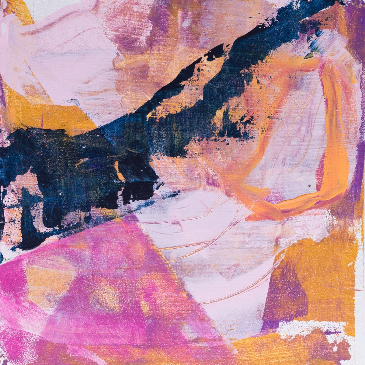 Moment no 43 / Chwila nr 43 by Dorota Lapa-Maik  Image: Dorota Łapa-Maik, Moment no 43 / Chwila nr 43, acrylic on panel / akryl na płycie, 2022