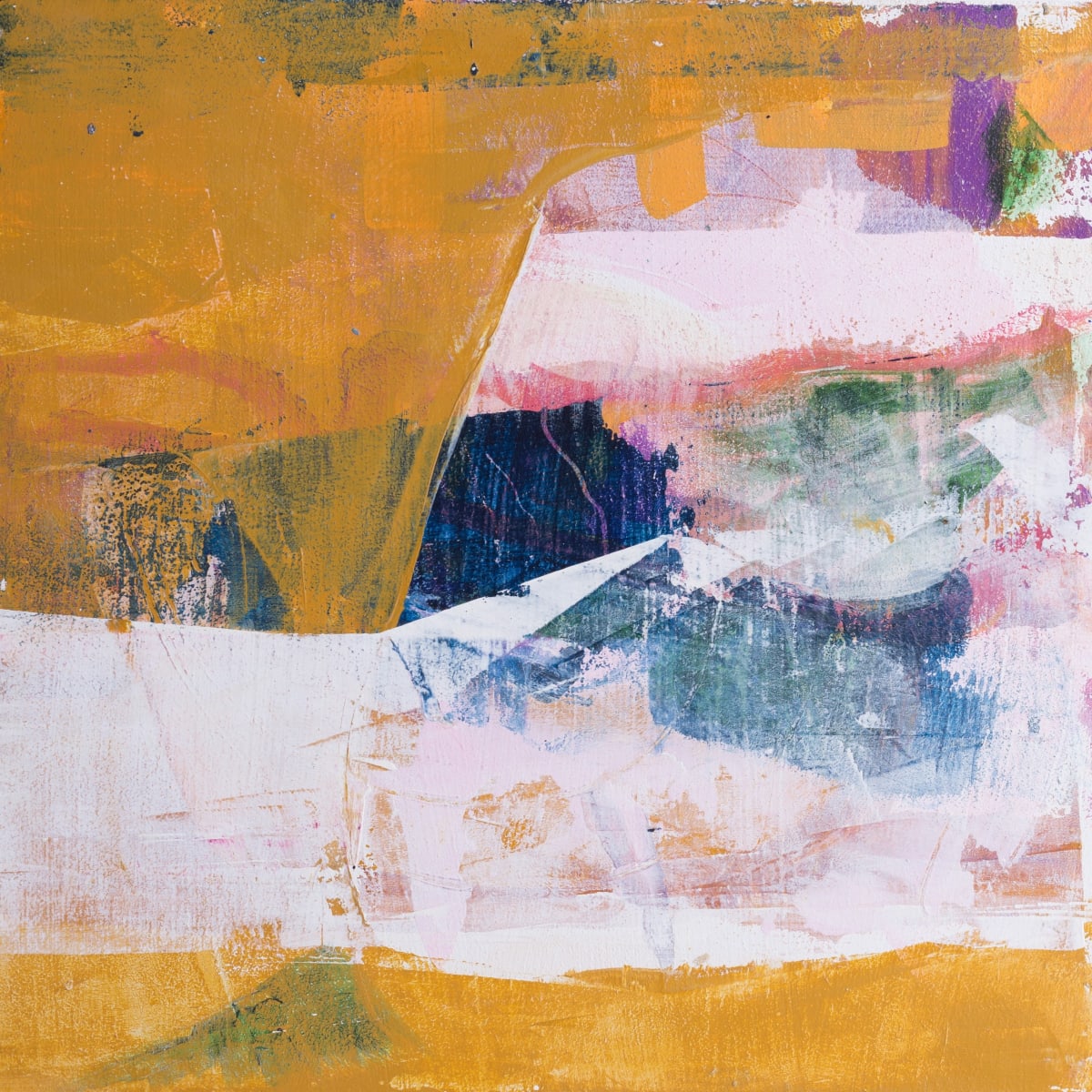 Moment no 44 / Chwila nr 44 by Dorota Lapa-Maik  Image: Dorota Łapa-Maik, Moment no 44 / Chwila nr 44, acrylic on panel / akryl na płycie, 2022