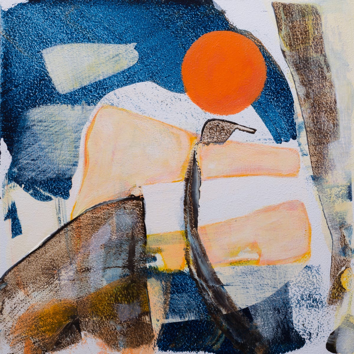 Moment no 57 / Chwila nr 57 by Dorota Lapa-Maik  Image: Dorota Łapa-Maik, Moment no 57 / Chwila nr 57, acrylic on panel / akryl na płycie, 2022