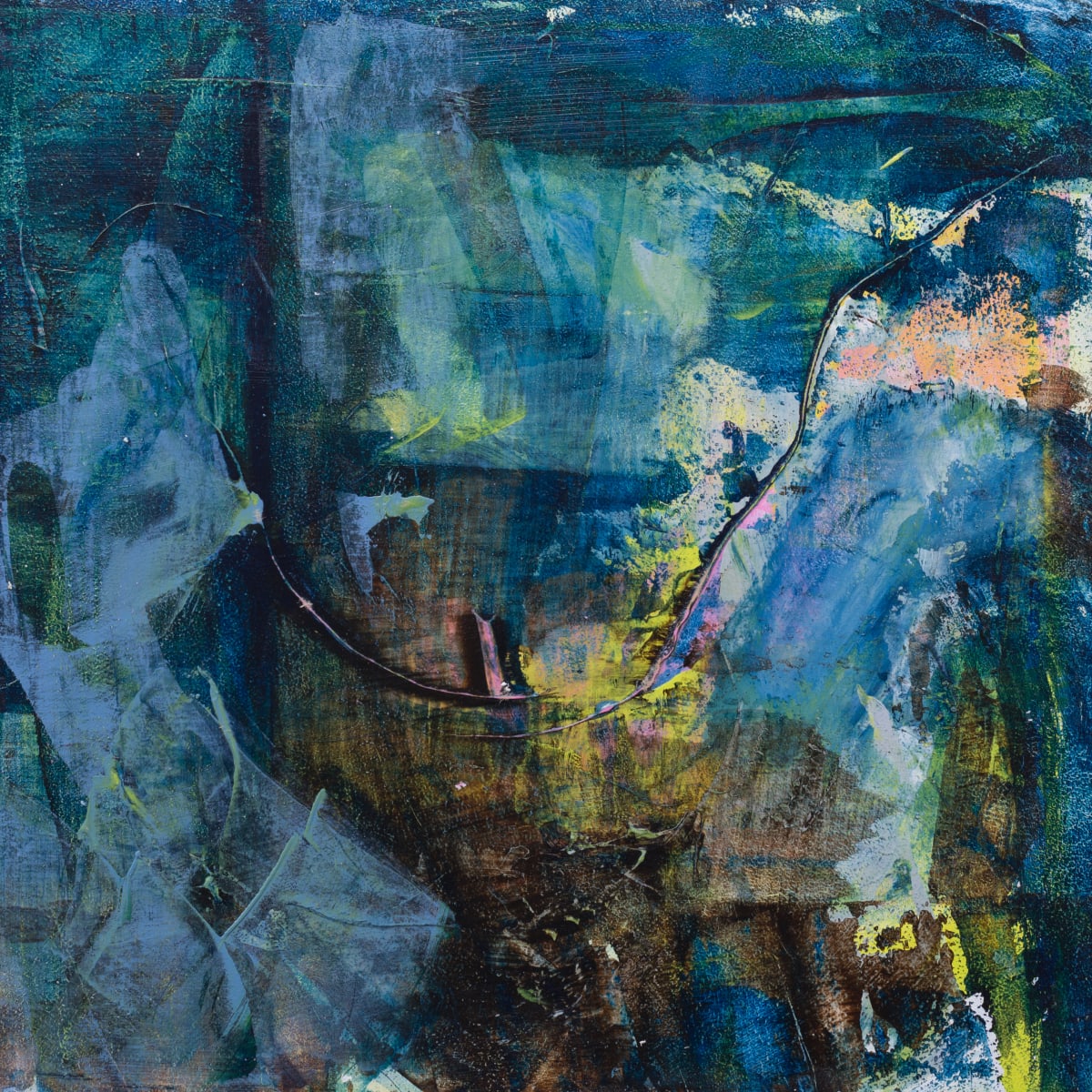Moment no 85 / Chwila nr 85 by Dorota Lapa-Maik  Image: Dorota Łapa-Maik, Moment no 85 / Chwila nr 85, acrylic on panel / akryl na płycie, 2022