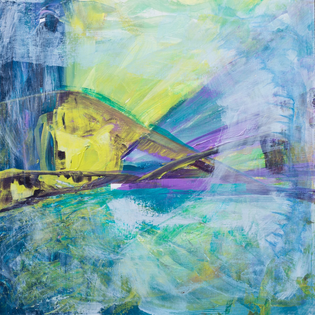 Moment no 88 / Chwila nr 88 by Dorota Lapa-Maik  Image: Dorota Łapa-Maik, Moment no 88 / Chwila nr 88, acrylic on panel / akryl na płycie, 2022