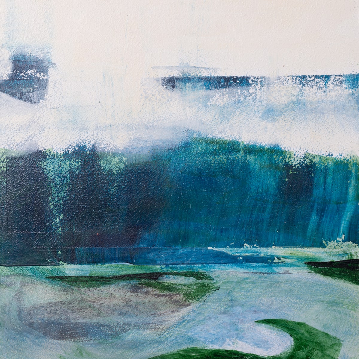 Moment no 90 / Chwila nr 90 by Dorota Lapa-Maik  Image: Dorota Łapa-Maik, Moment no 90 / Chwila nr 90, acrylic on panel / akryl na płycie, 2022