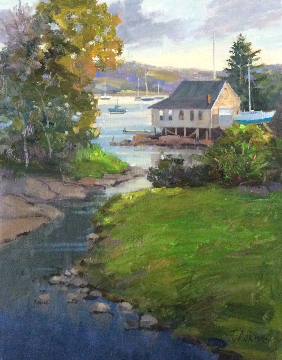 Boat House by Thomas Adkins 