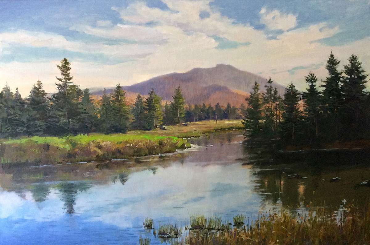 Mount Mansfield Reflections by Thomas Adkins, Image 1.