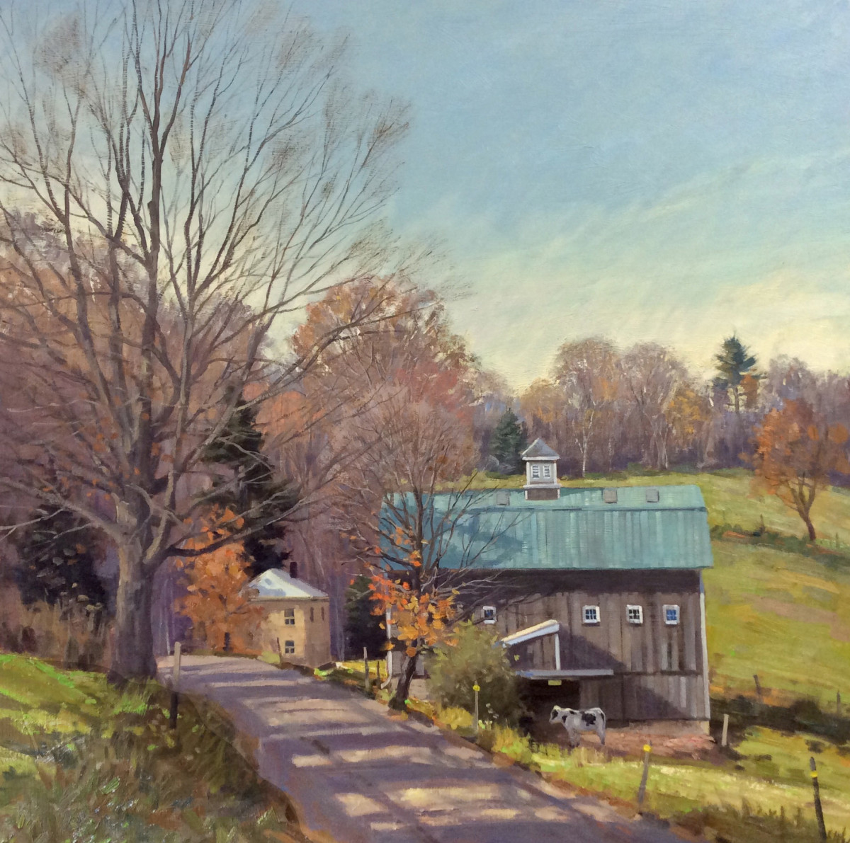 October Road by Thomas Adkins 