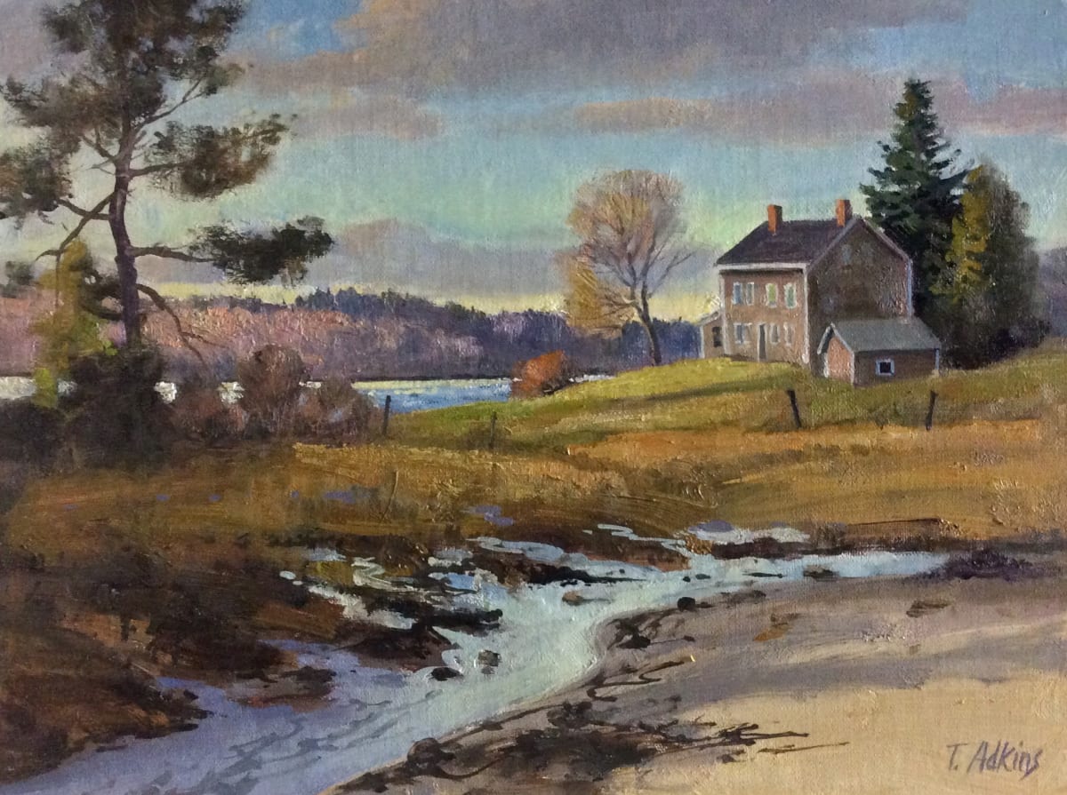 Pemaquid Inlet by Thomas Adkins 