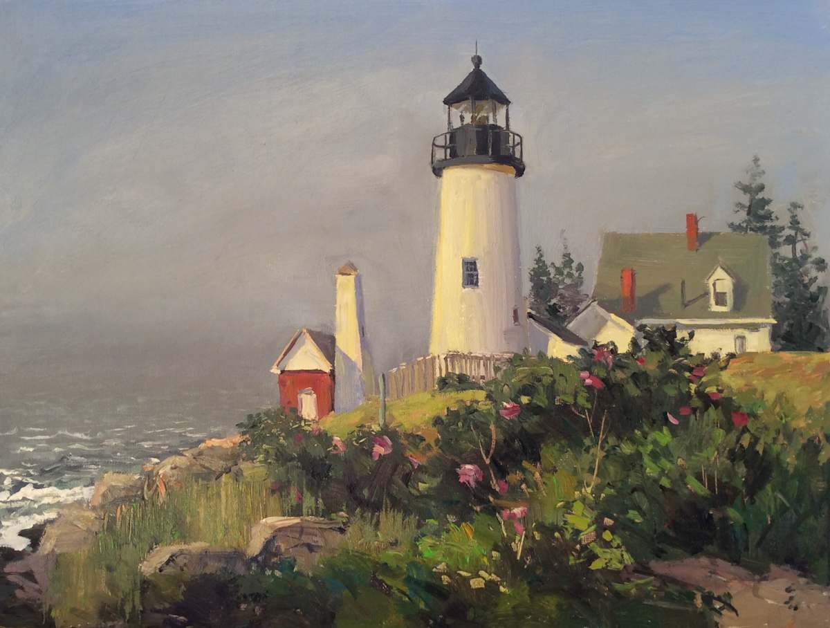 Pemaquid Lighthouse by Thomas Adkins, Image 1.