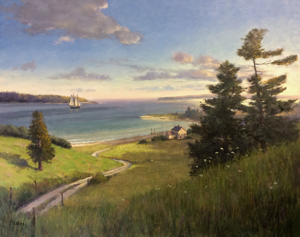 Road To The Sea by Thomas Adkins 