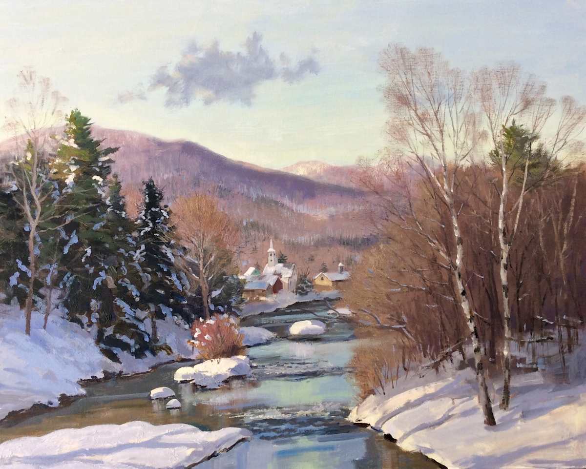 View to Johnson, VT by Thomas Adkins, Image 1.