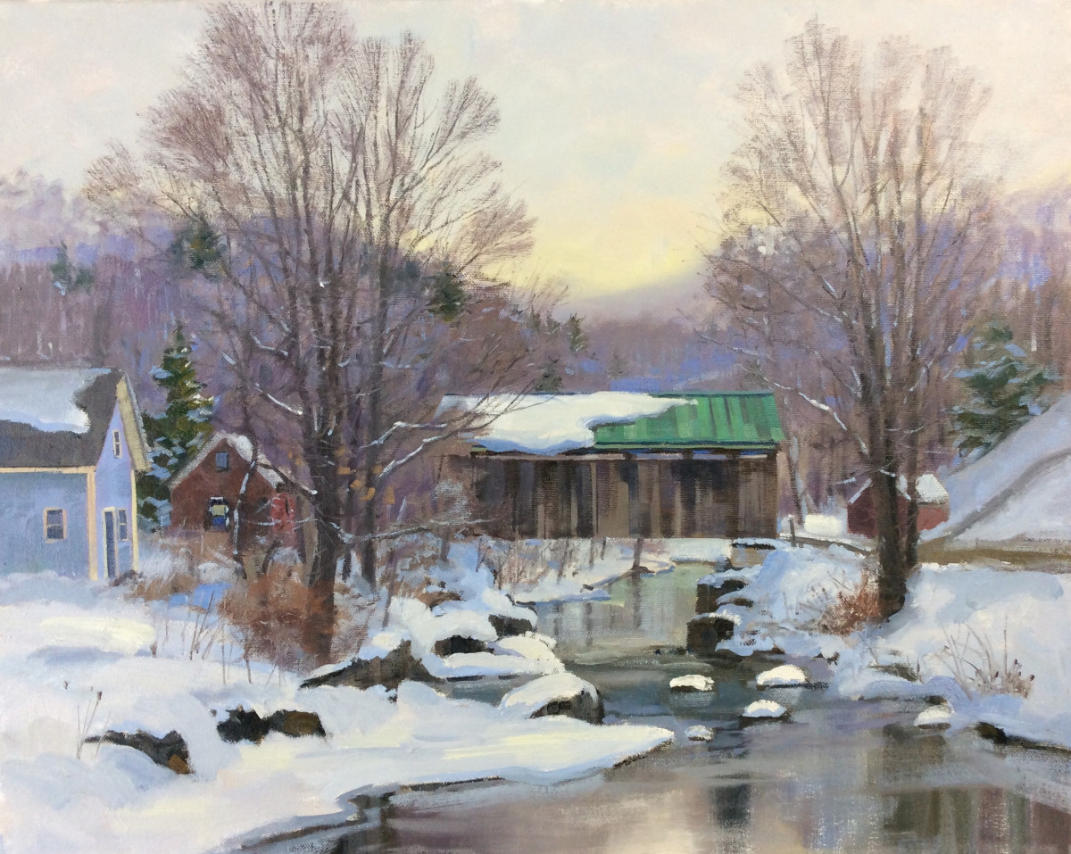 Waterville Covered Bridge by Thomas Adkins 