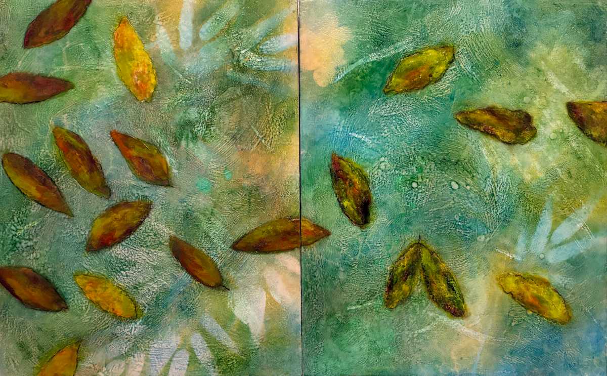 We Are All Pebbles in the Pond by Linda Robertson, Image 1.