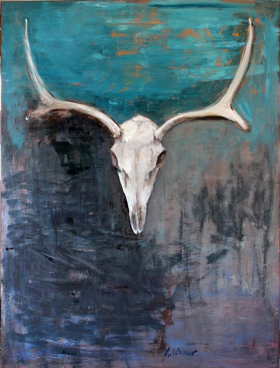 deer skull by Amanda Wilner, Image 1.