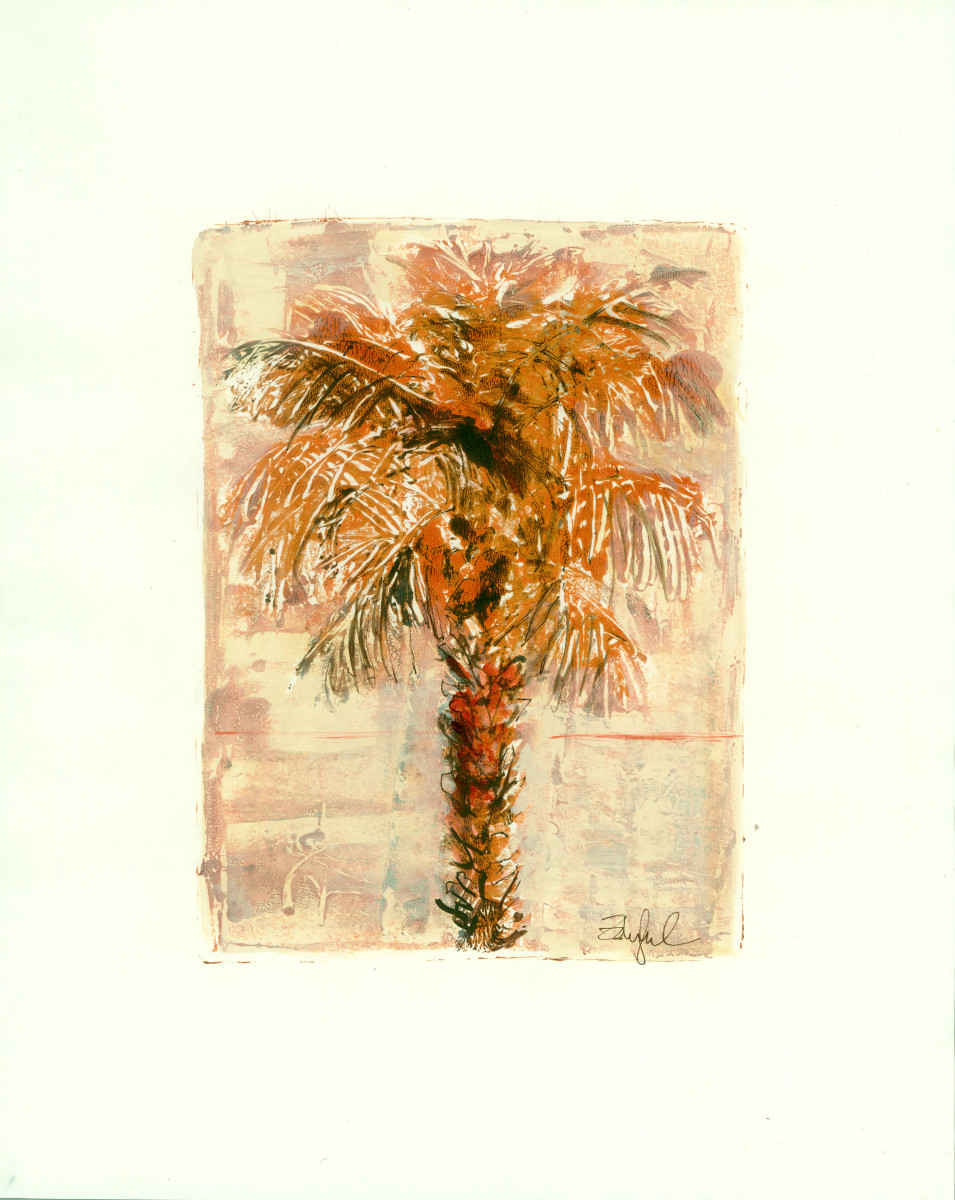 Sultry Palm 2 by Rebecca Zdybel 
