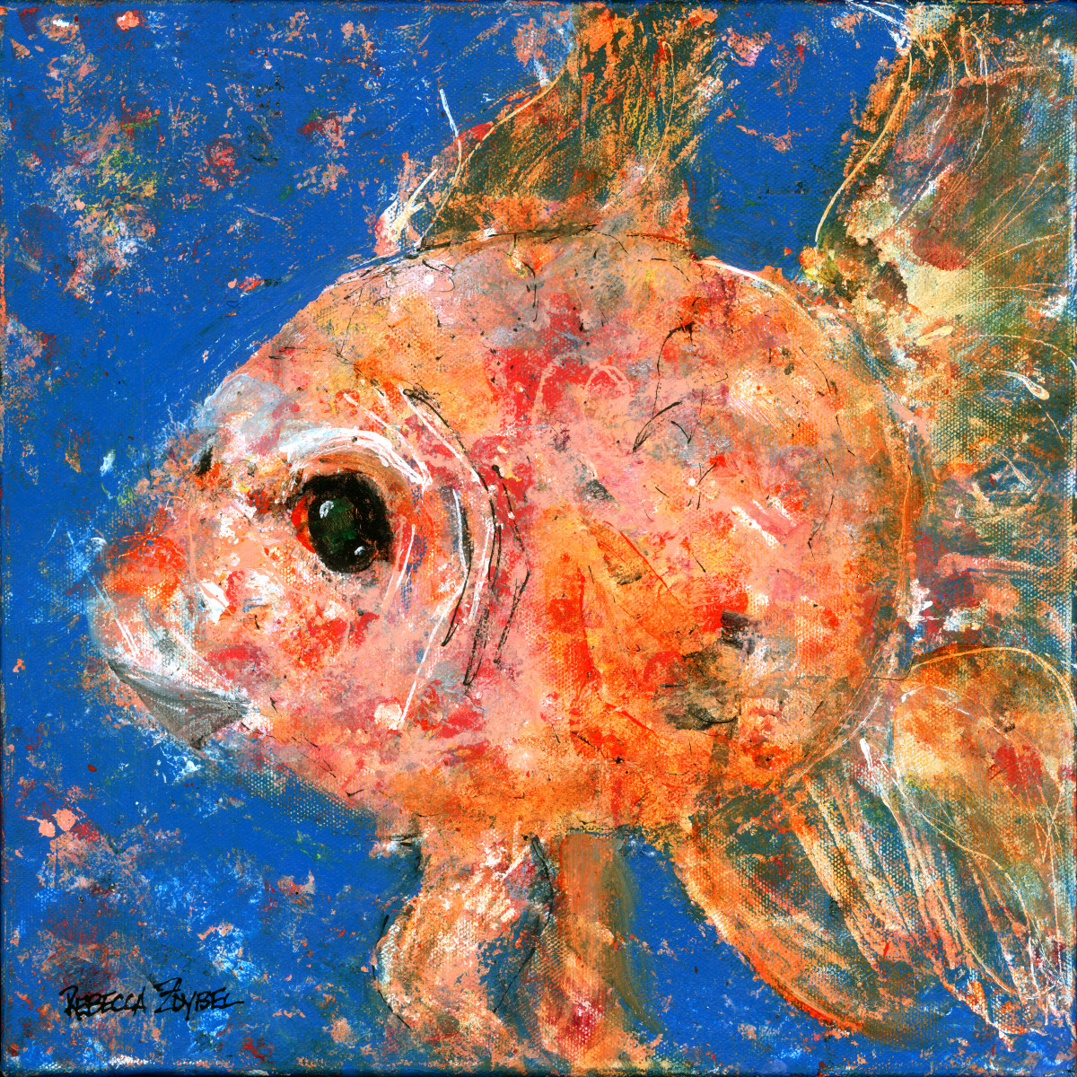 Swishy Fishy by Rebecca Zdybel 