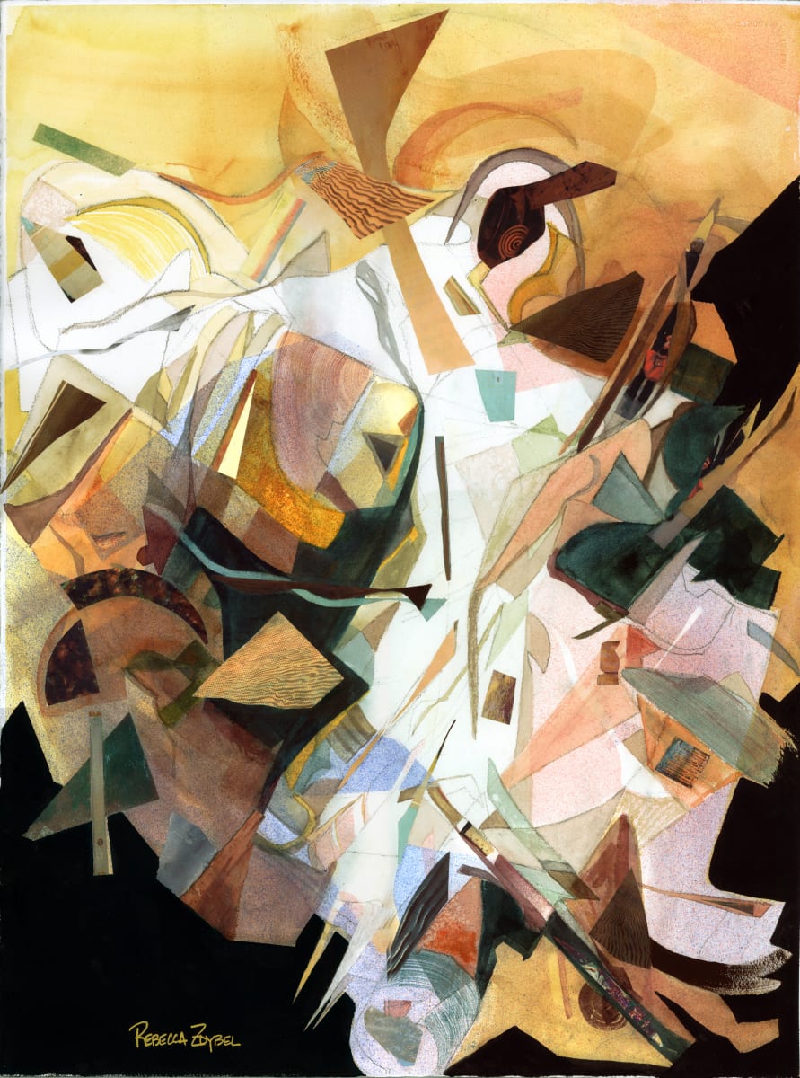 Victory Song Again- Hand Embellished Print by Rebecca Zdybel, Image 1.