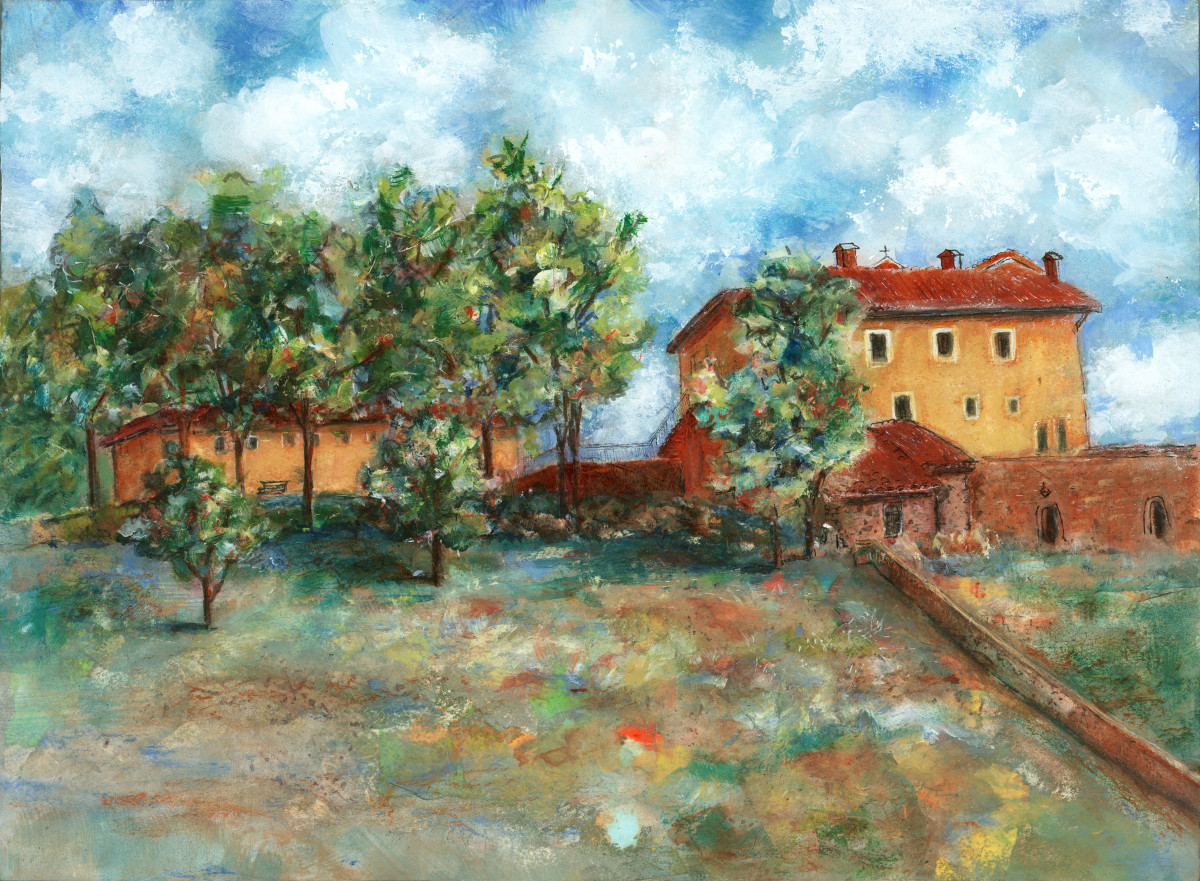 San Fedele ~ Acrylic by Rebecca Zdybel, Image 1.