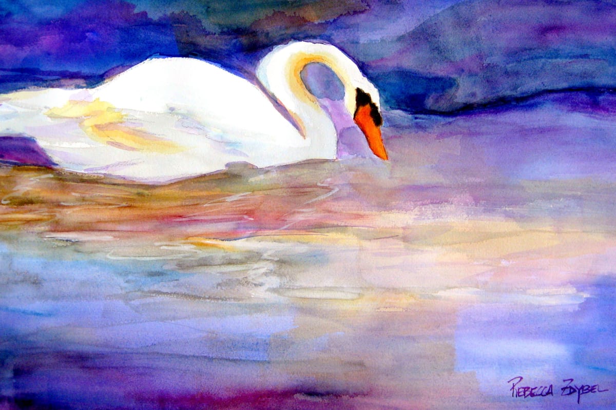 Swan Song by Rebecca Zdybel 