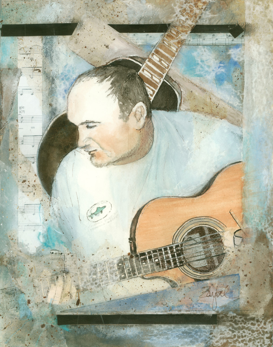 Guitar ~ Jim Ward Duo 2 by Rebecca Zdybel, Image 1.