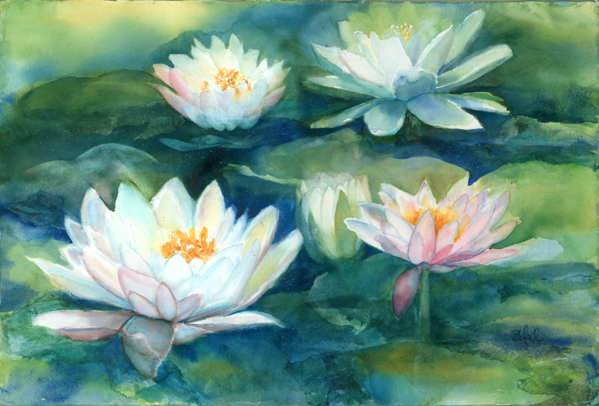 Le Vieux Lillies by Rebecca Zdybel, Image 1.